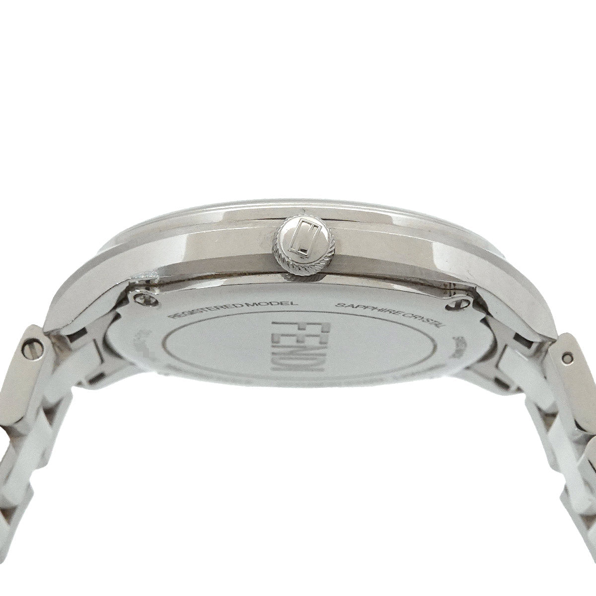 Bugs Monster 21000M 2P Diamond Quartz Orange Dial Ladies Watch