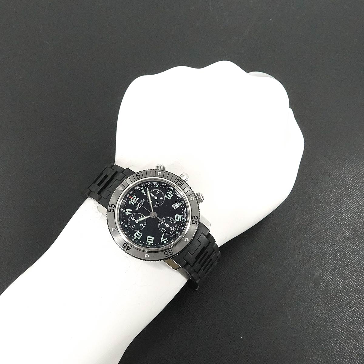 Clipper Diver Chronograph CL2 915 Black Dial Mens Watch