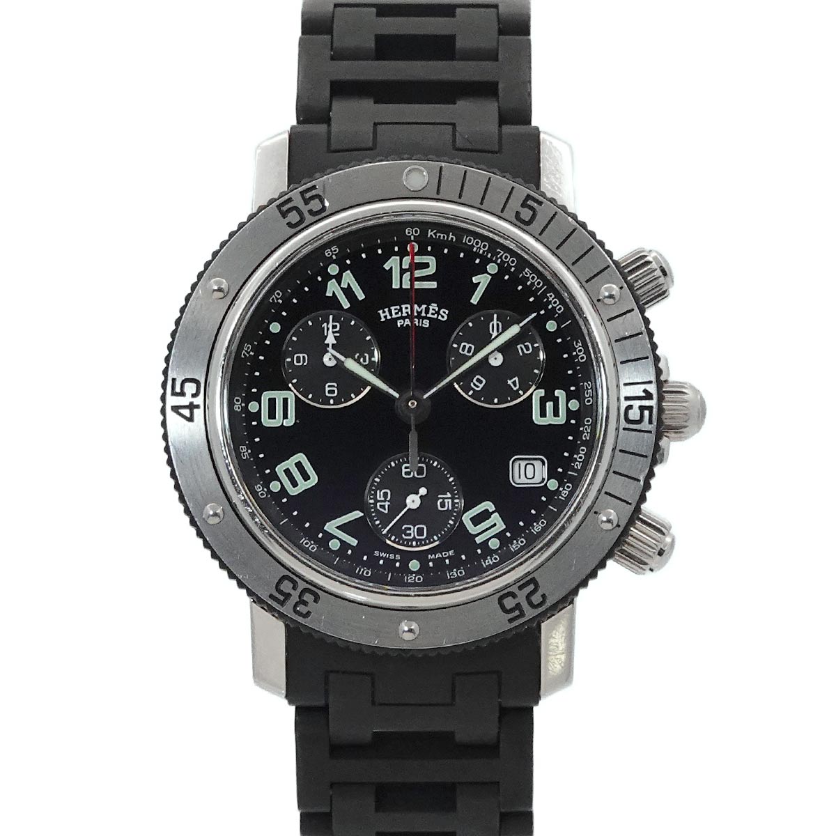 Clipper Diver Chronograph CL2 915 Black Dial Mens Watch
