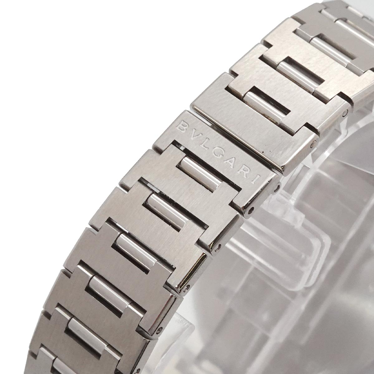 BVLGARIBVLGARI BB38SSCH Chronograph Date Black Dial Mens