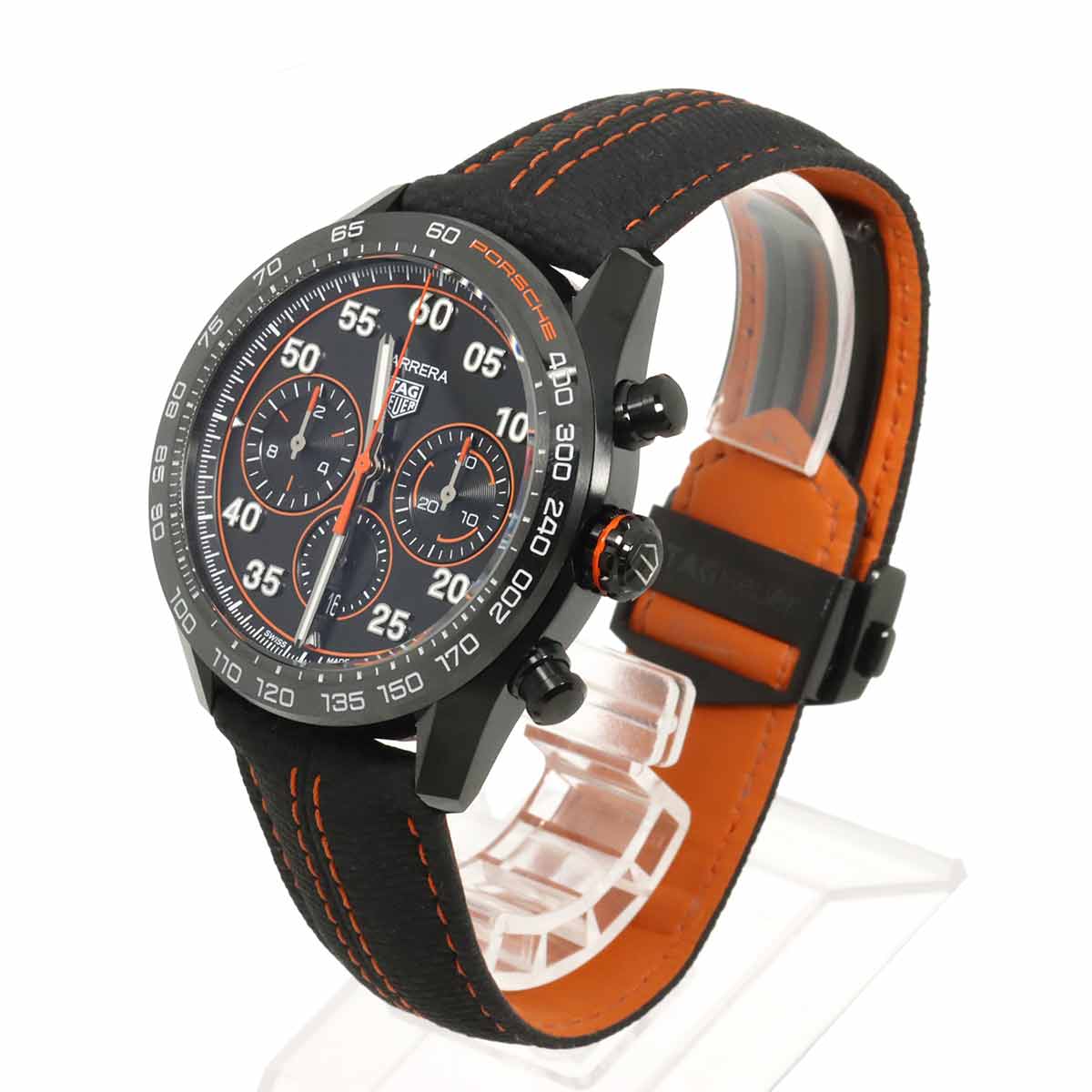 Carrera Chronograph Porsche CBN2A1M Black Dial Mens Watch