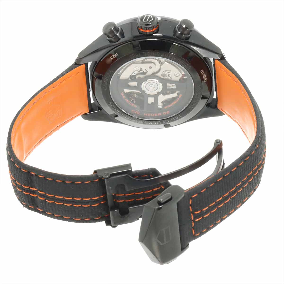 Carrera Chronograph Porsche CBN2A1M Black Dial Mens Watch