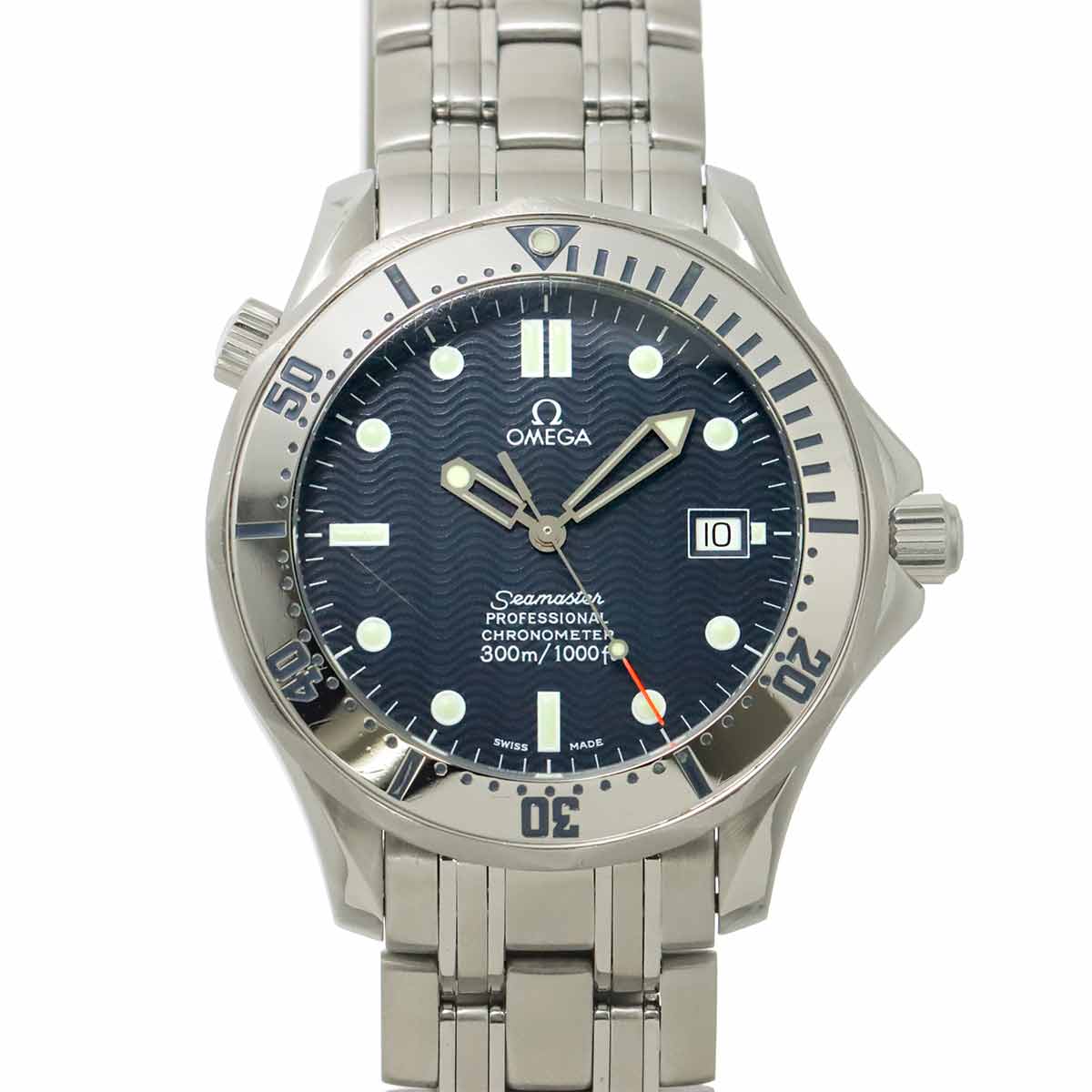 Seamaster 300 2532 80 Automatic Navy Dial Mens Watch