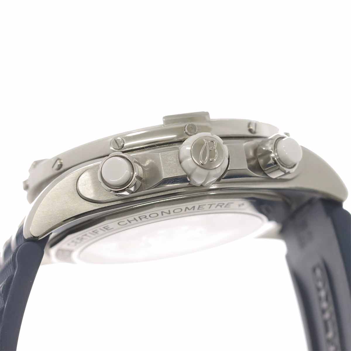 SuperChronomat B01 AB0136 White Dial Mens Watch