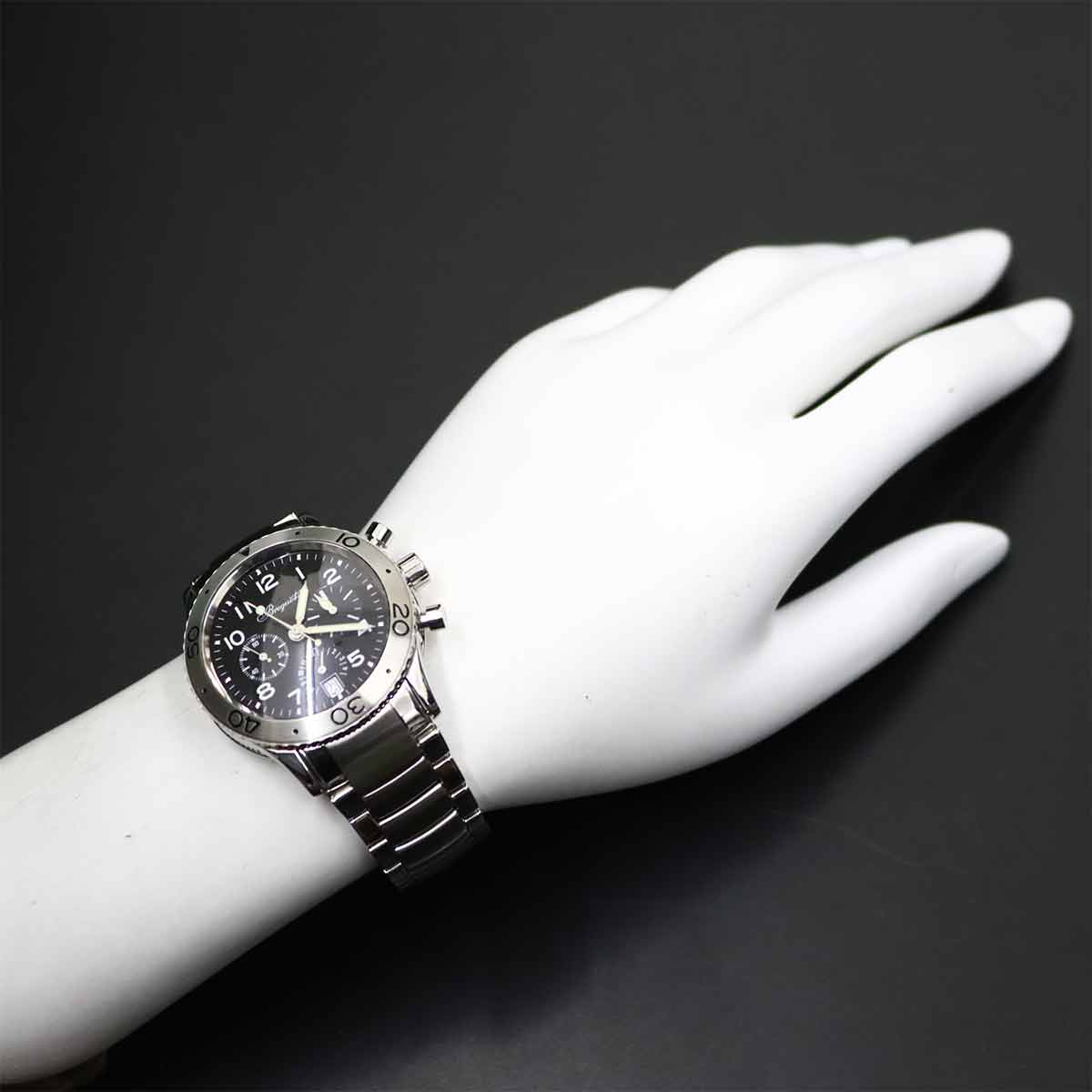 Type XX Trans atlantic 3820 Date Automatic Black Dial Mens