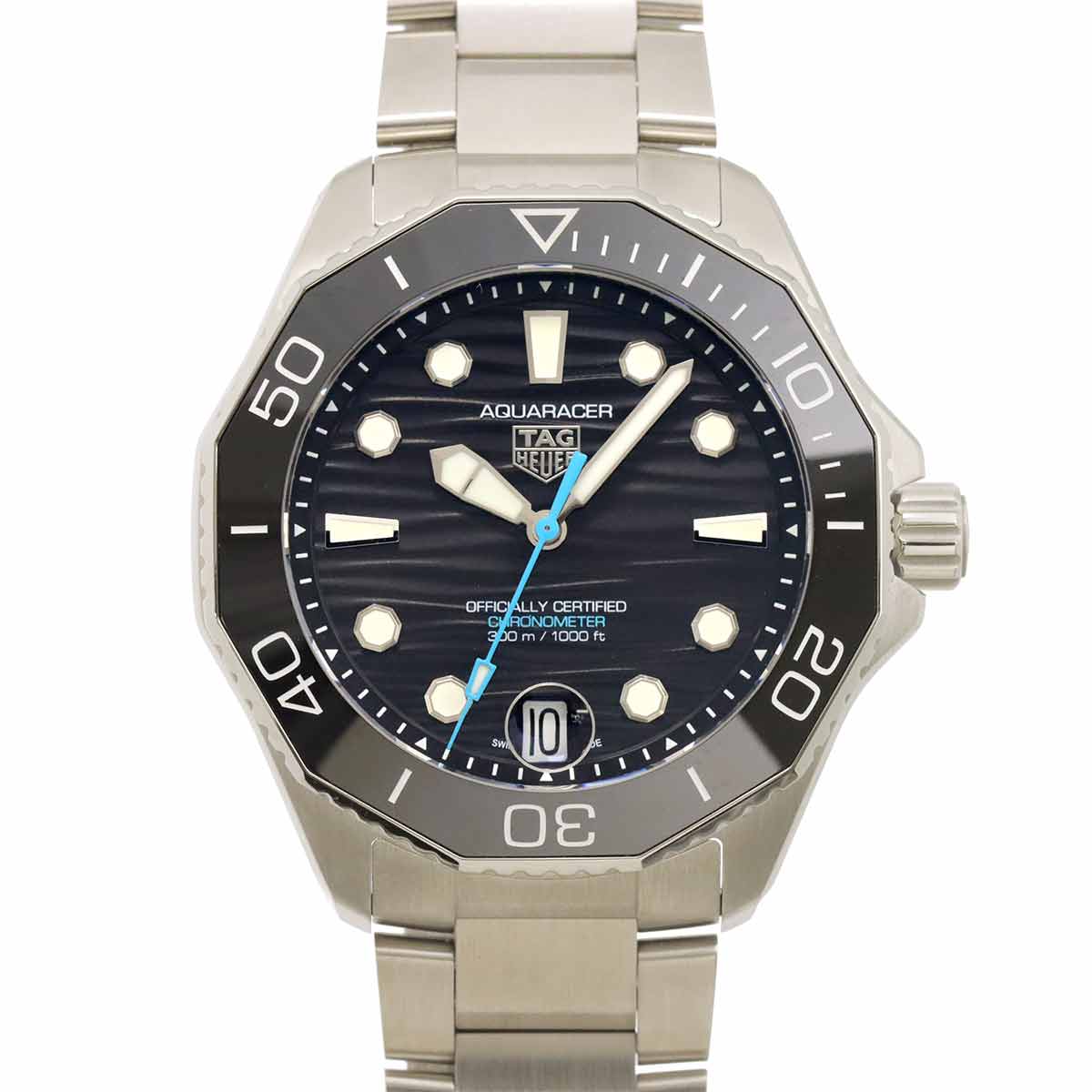 Aquaracer WBP5110 Automatic Date Black Dial Mens Watch