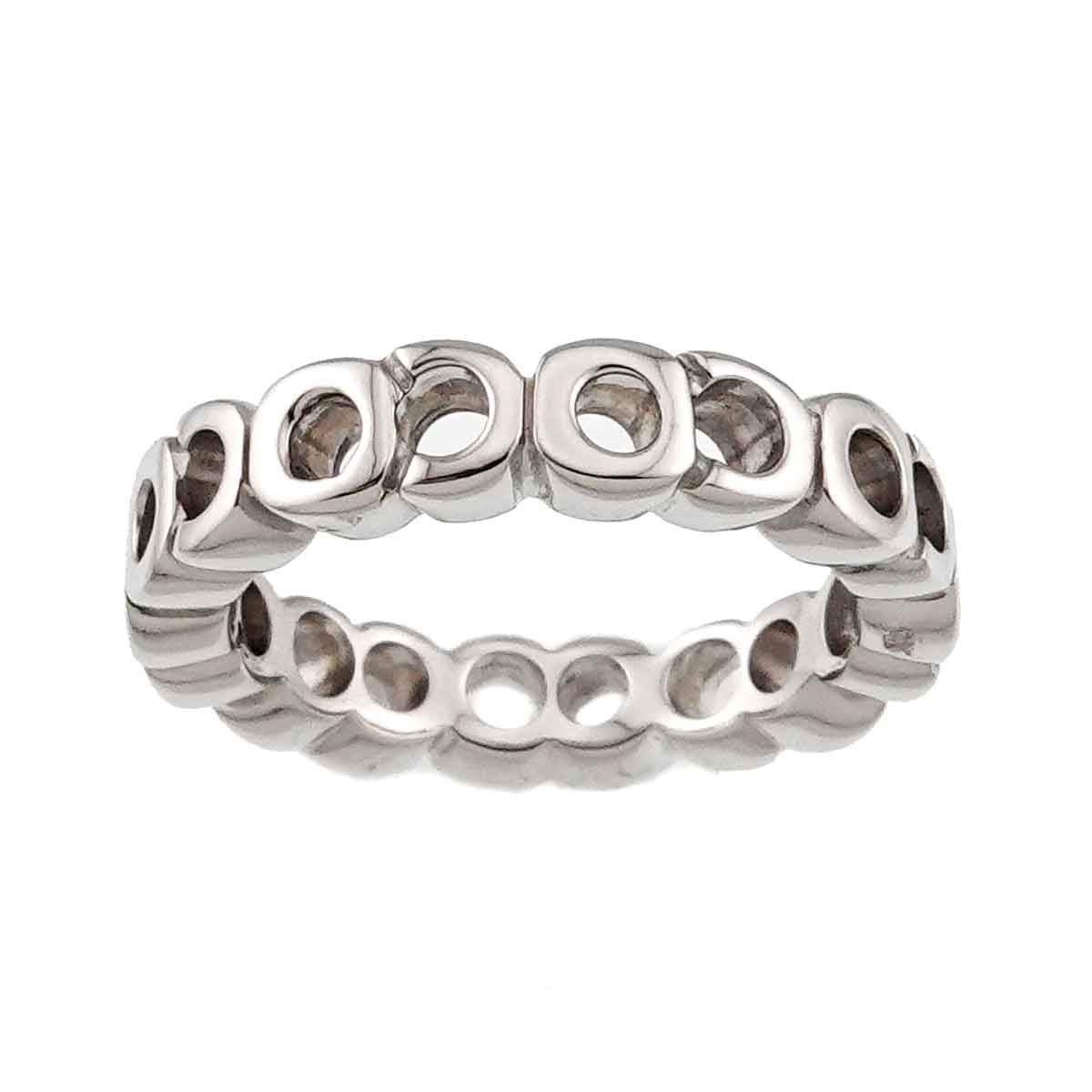 COCO Ring 18K WG White Gold 750 Size5.5-5.75(US)