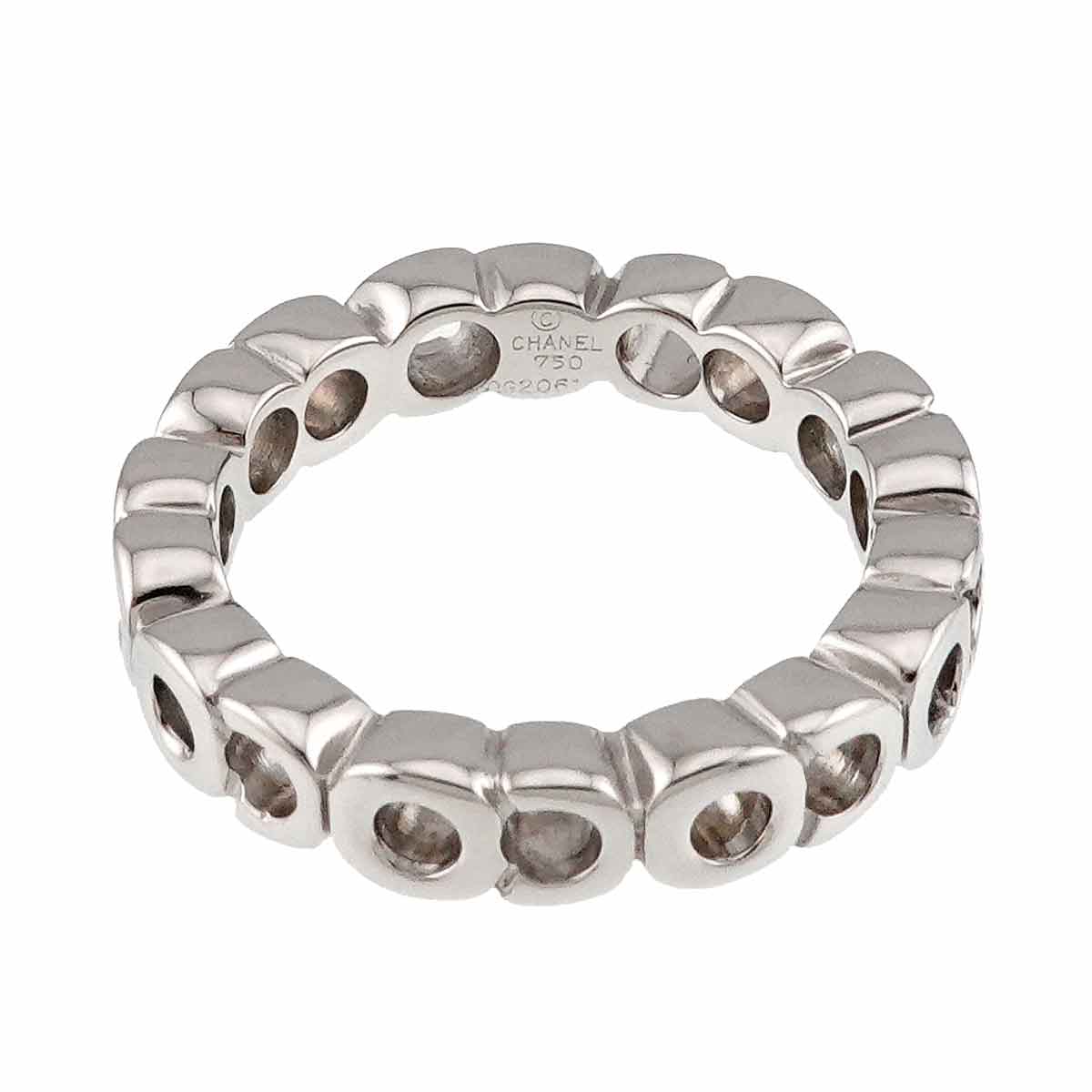 COCO Ring 18K WG White Gold 750 Size5.5-5.75(US)