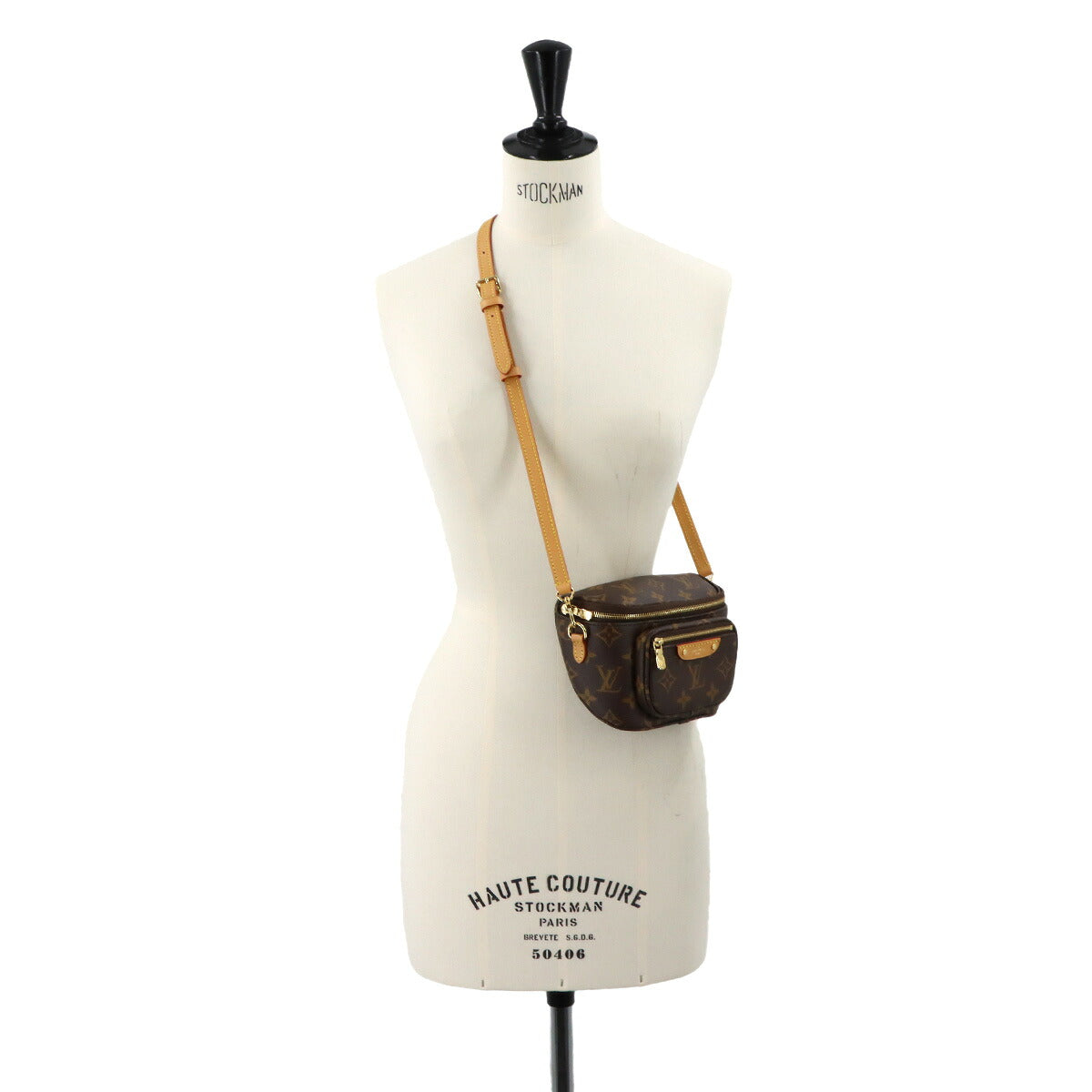 Monogram Mini Bumbag Chain Hand Shoulder Bag M82335