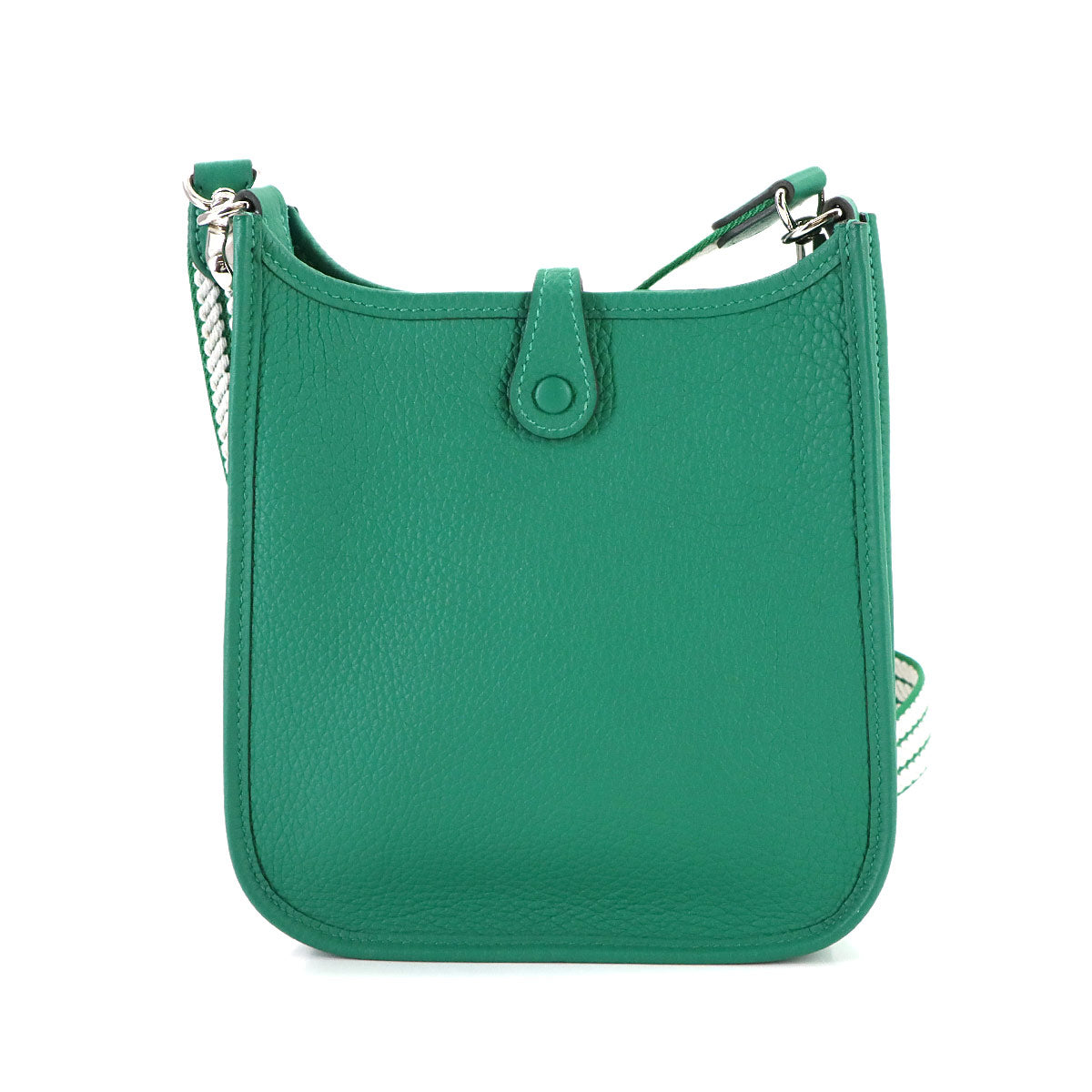 Evelyne Amazon TPM Shoulder Bag Taurillon Clemence Vert Vertigo