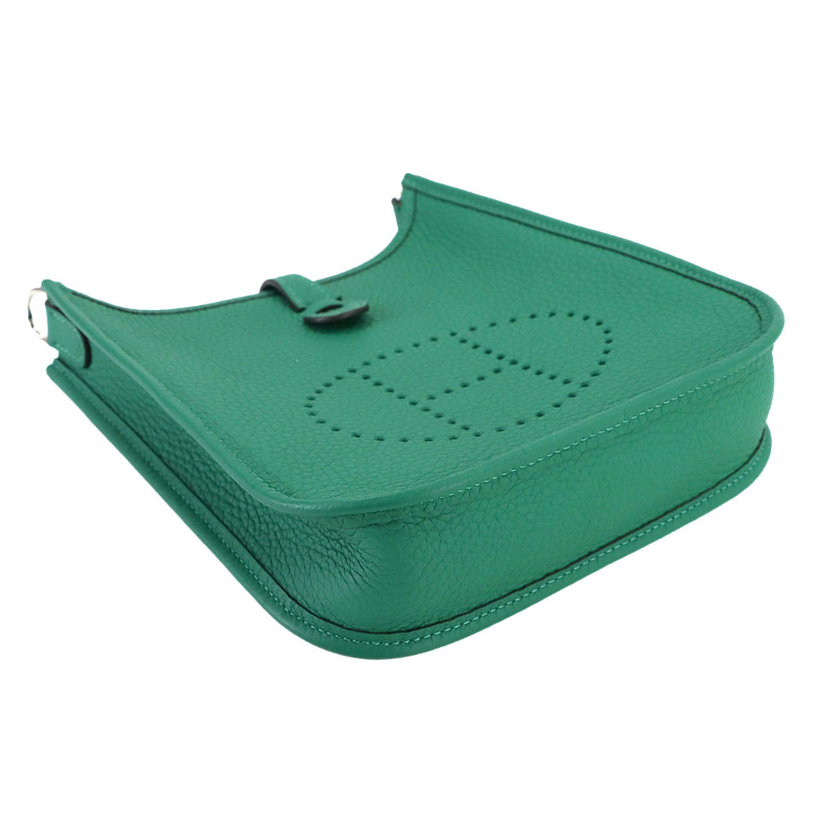 Evelyne Amazon TPM Shoulder Bag Taurillon Clemence Vert Vertigo