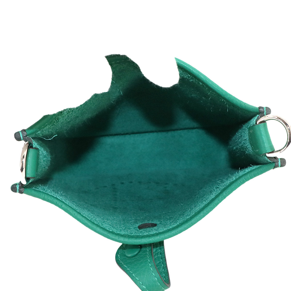 Evelyne Amazon TPM Shoulder Bag Taurillon Clemence Vert Vertigo