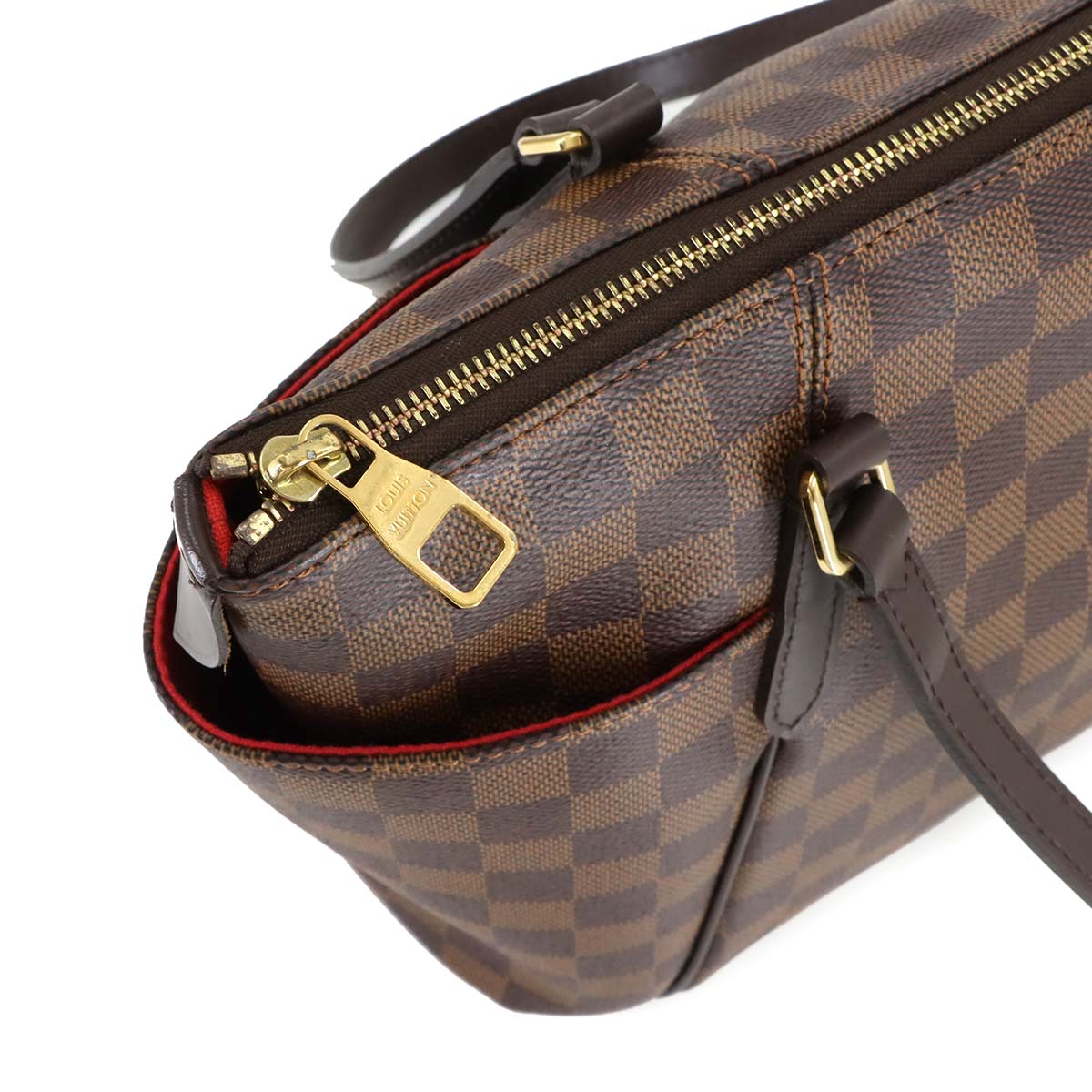 Damier Totally PM Tote Bag Ebene Brown N41282 Purse