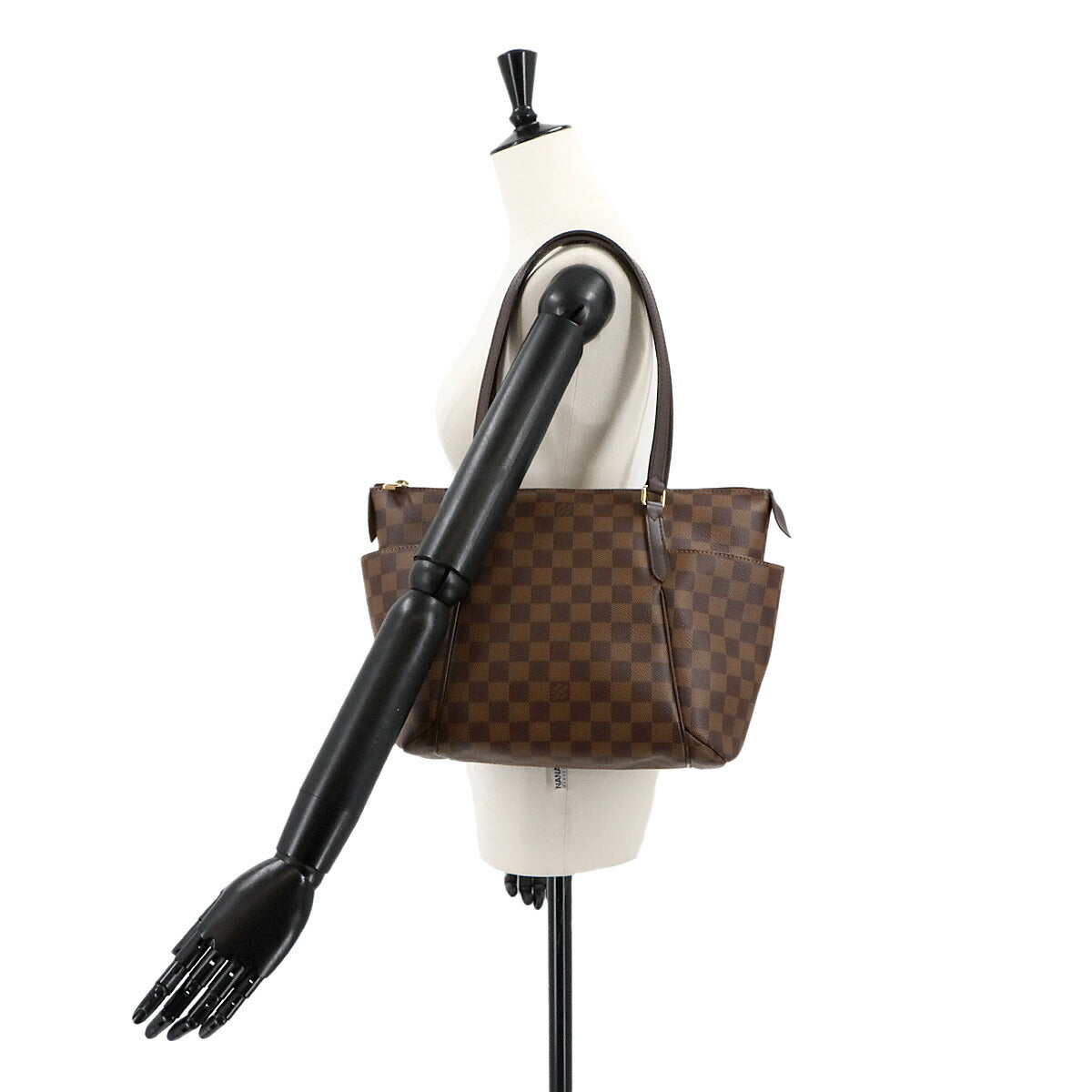 Damier Totally PM Tote Bag Ebene Brown N41282 Purse