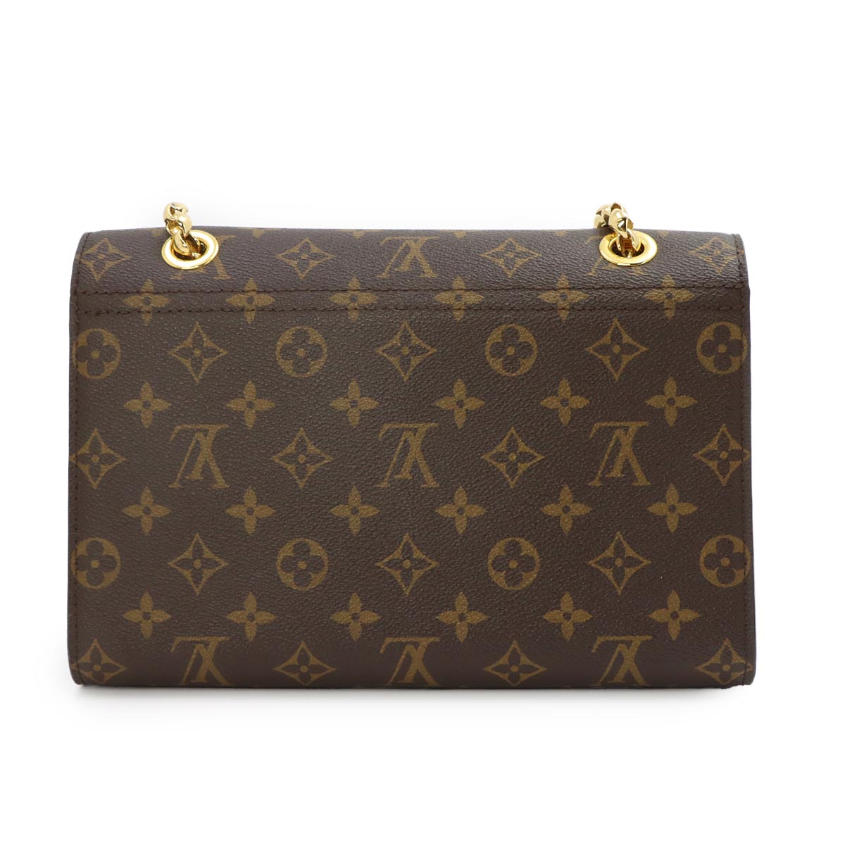 Monogram Victoire Shoulder Bag Leather Noir M41730