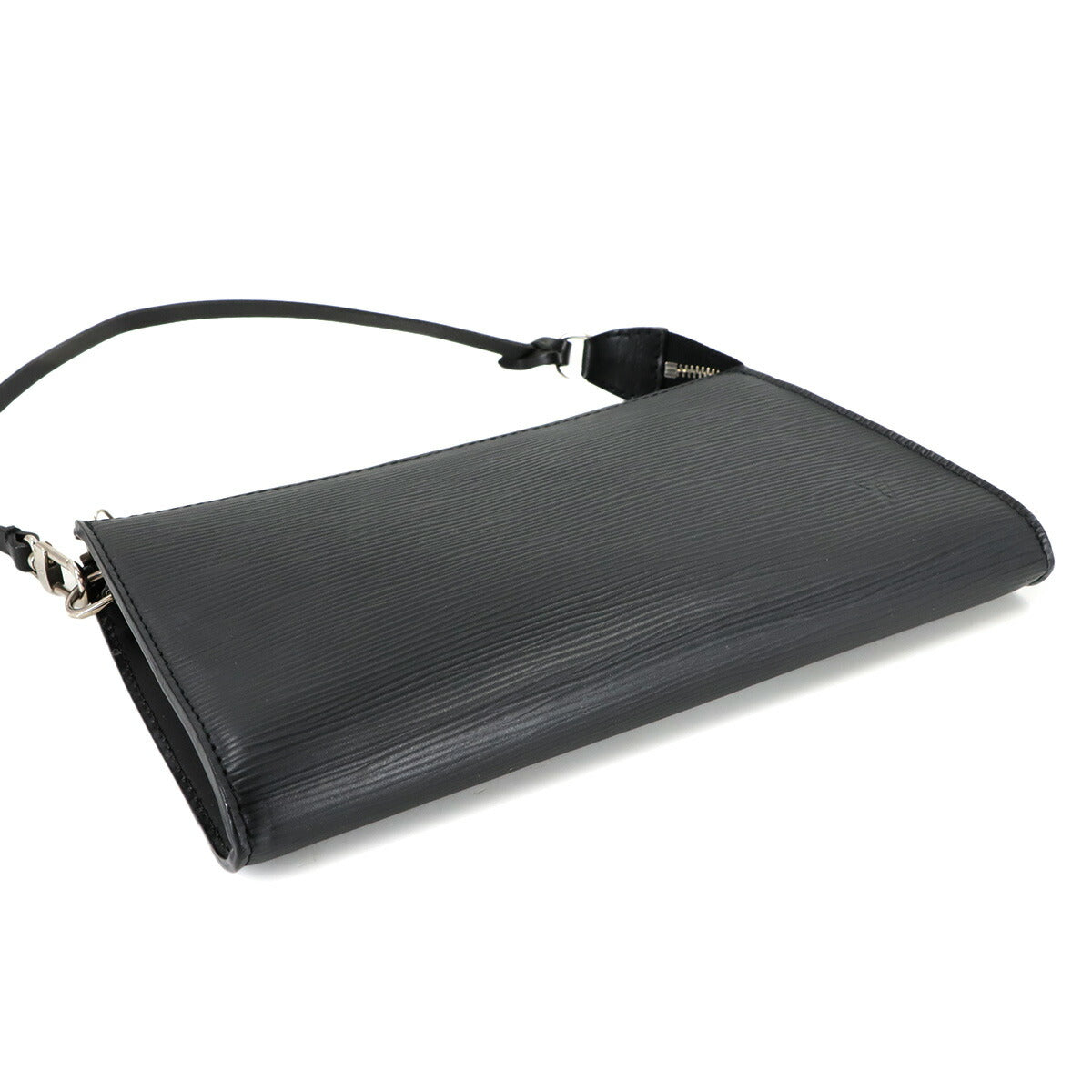 Epi Pochette Accessoires Hand Shoulder Bag Black M52982