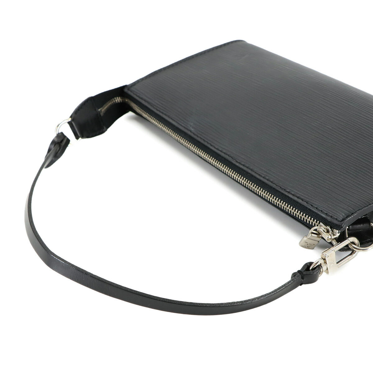 Epi Pochette Accessoires Hand Shoulder Bag Black M52982