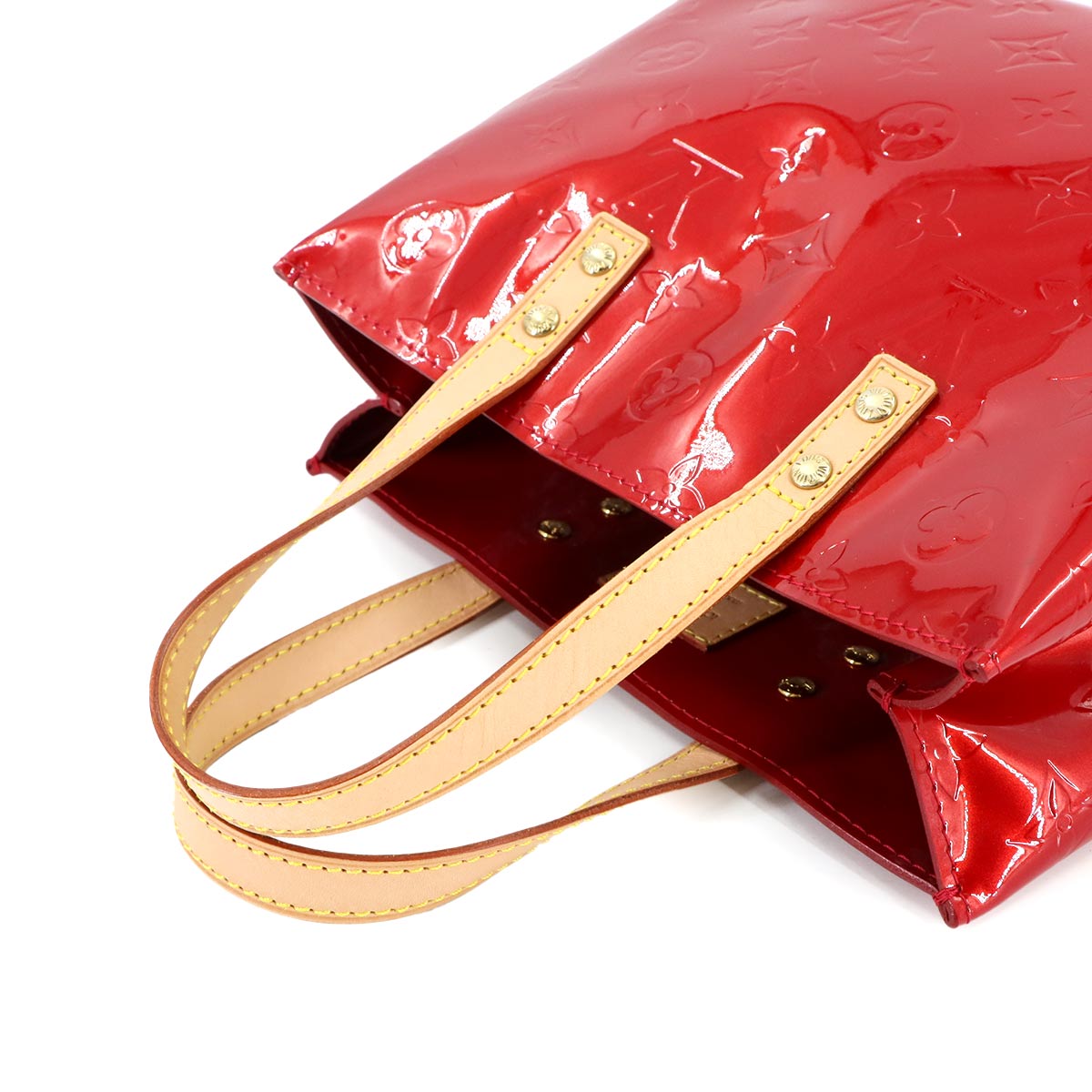 Vernis Reede PM Hand Bag Leather Pomme D'amour Red M91990