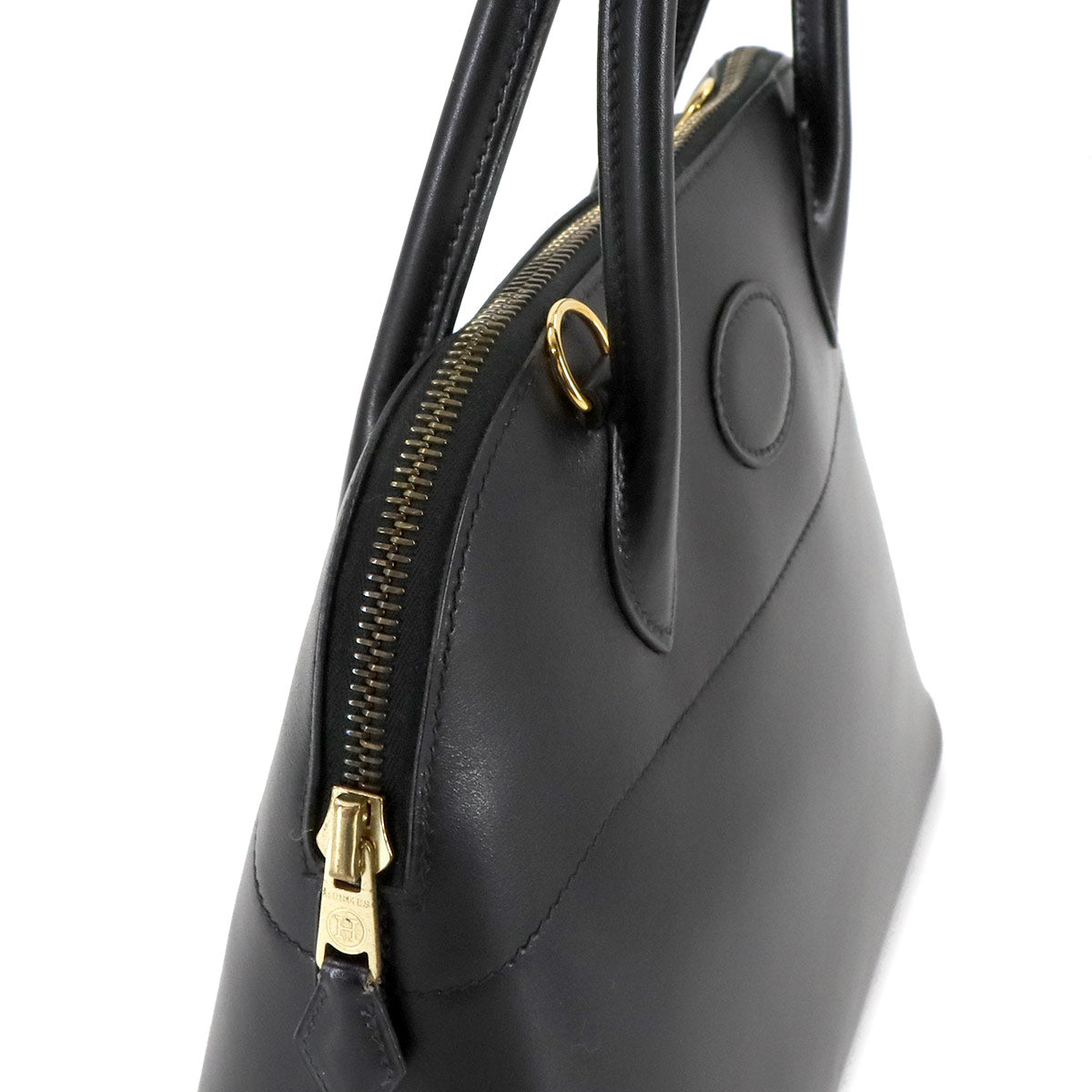 Bolide 27 Hand Shoulder Bag Box carf Black Purse