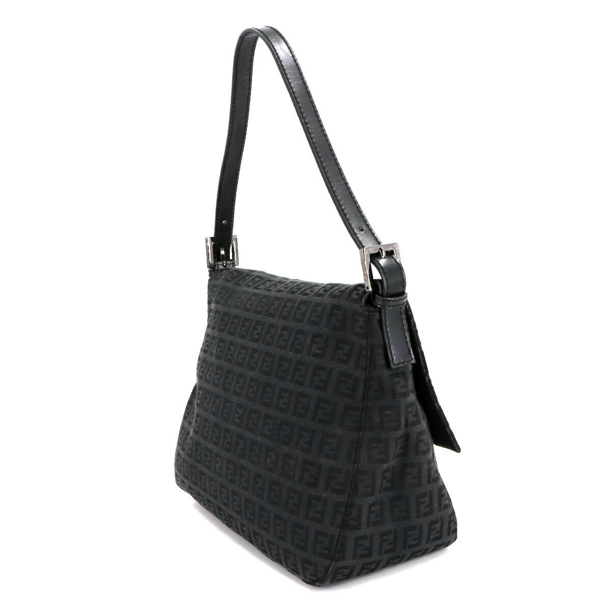 Zucchino Mamma Baguette Shoulder Bag Canvas Black 8BR001