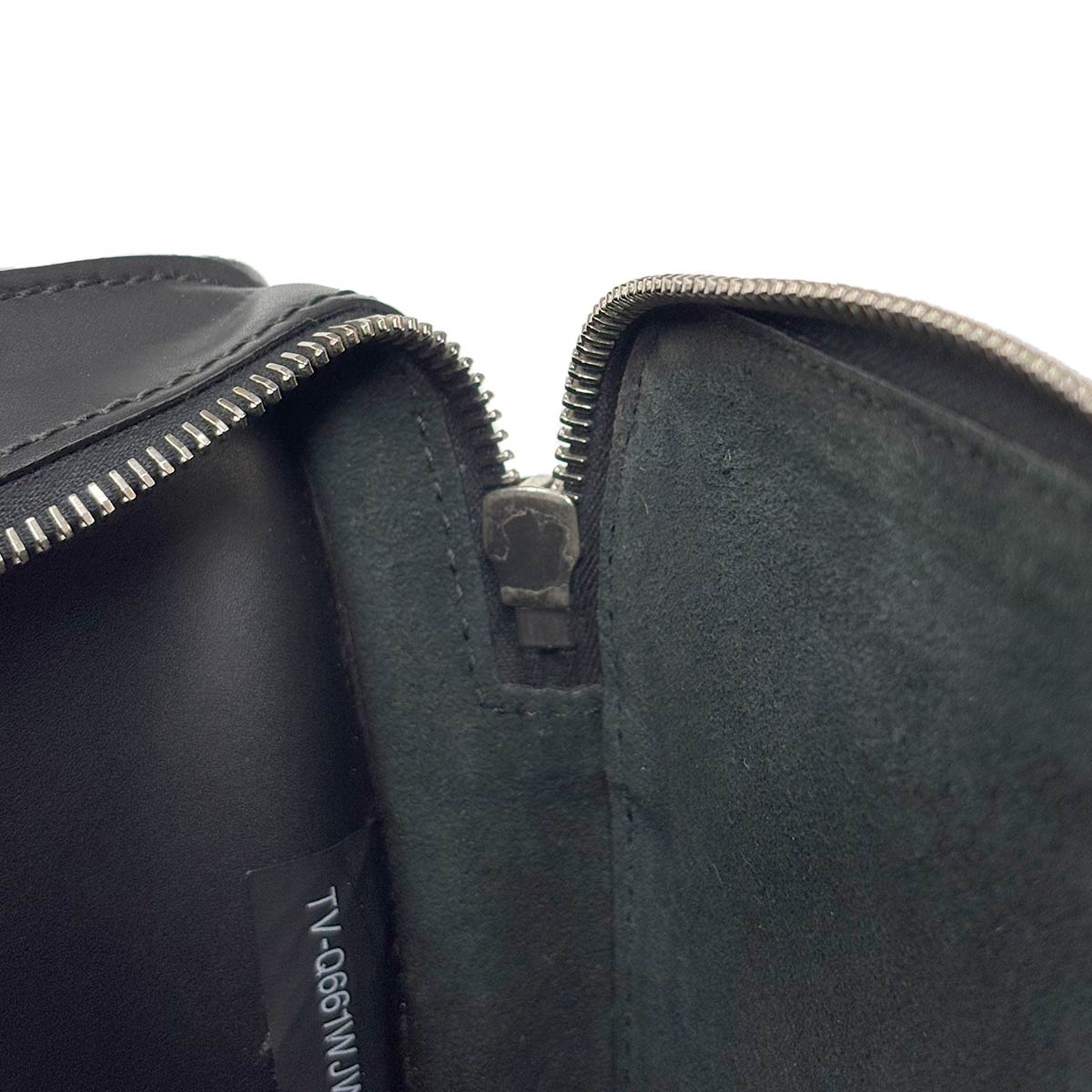 VLTN Logo Crossbody Bag Leather Black Purse