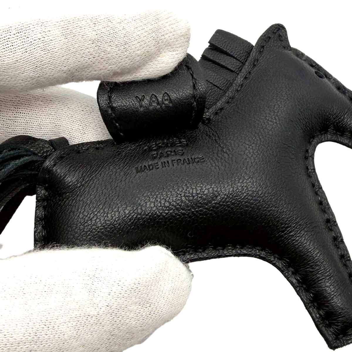 Rodeo PM Bag Charm Agneau Milo So Black