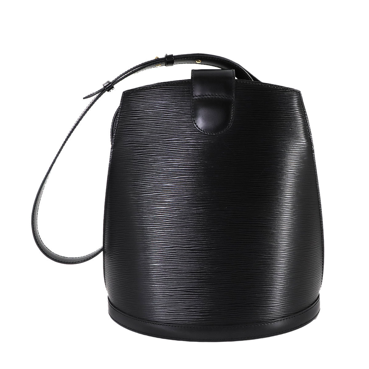 Epi Cluny Shoulder Bag Leather Noir M52252 Purse