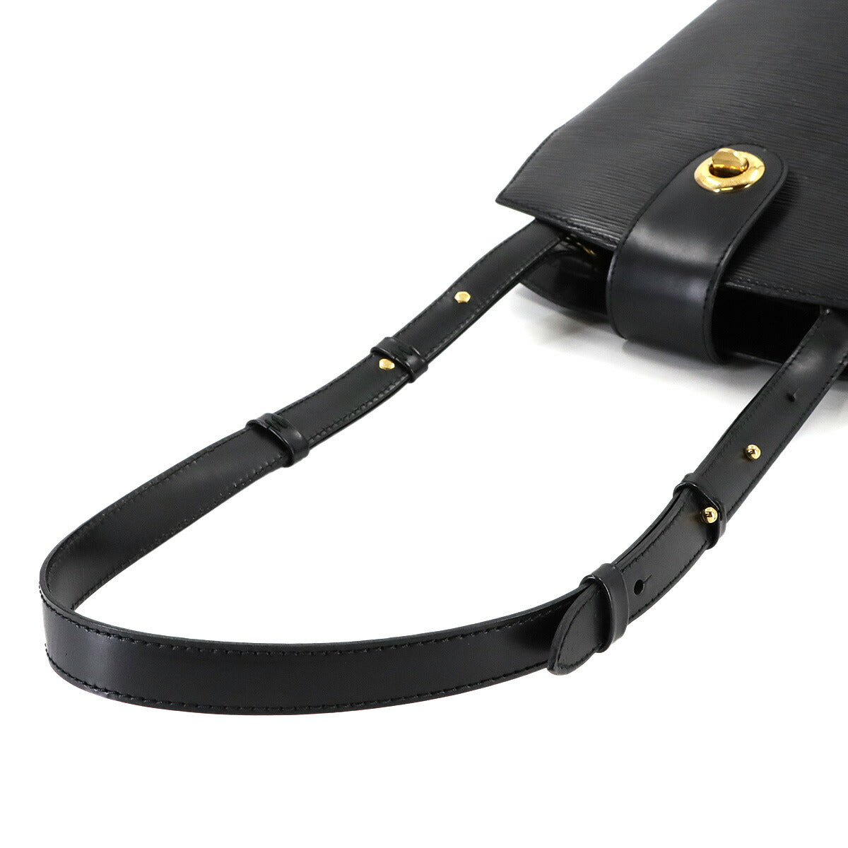 Epi Cluny Shoulder Bag Leather Noir M52252 Purse