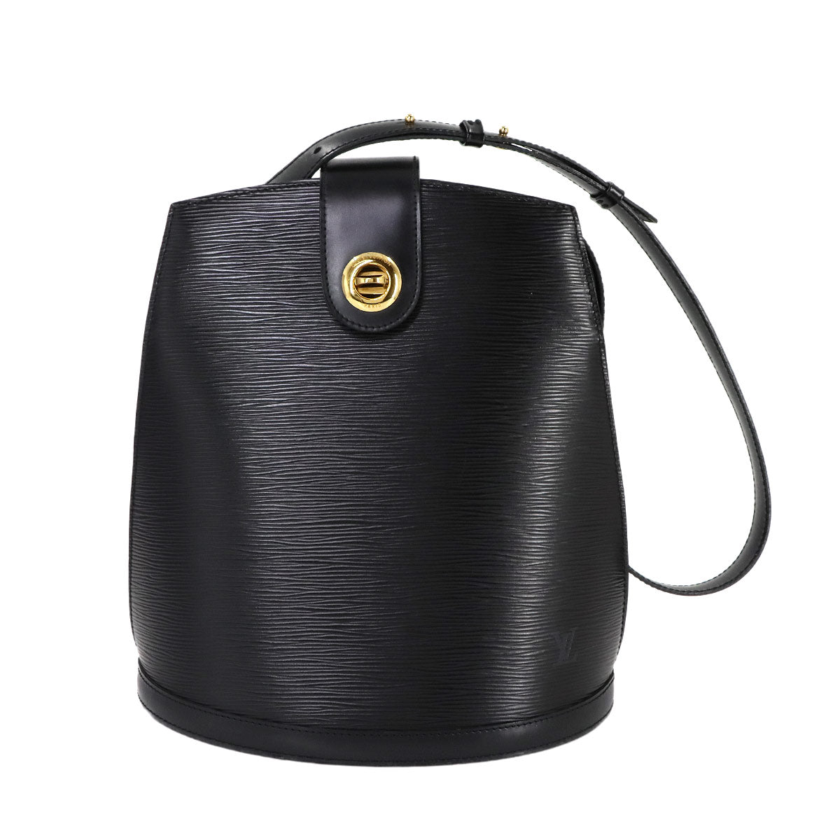 Epi Cluny Shoulder Bag Leather Noir M52252 Purse