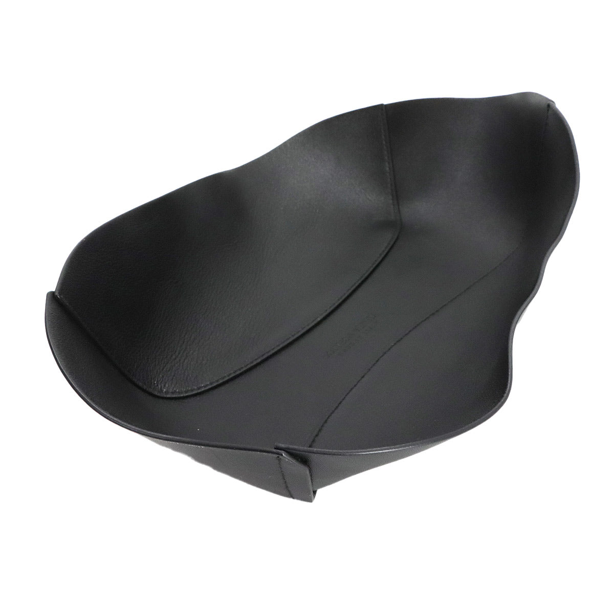 Intrecciato Hobo Hand Bag Leather Black