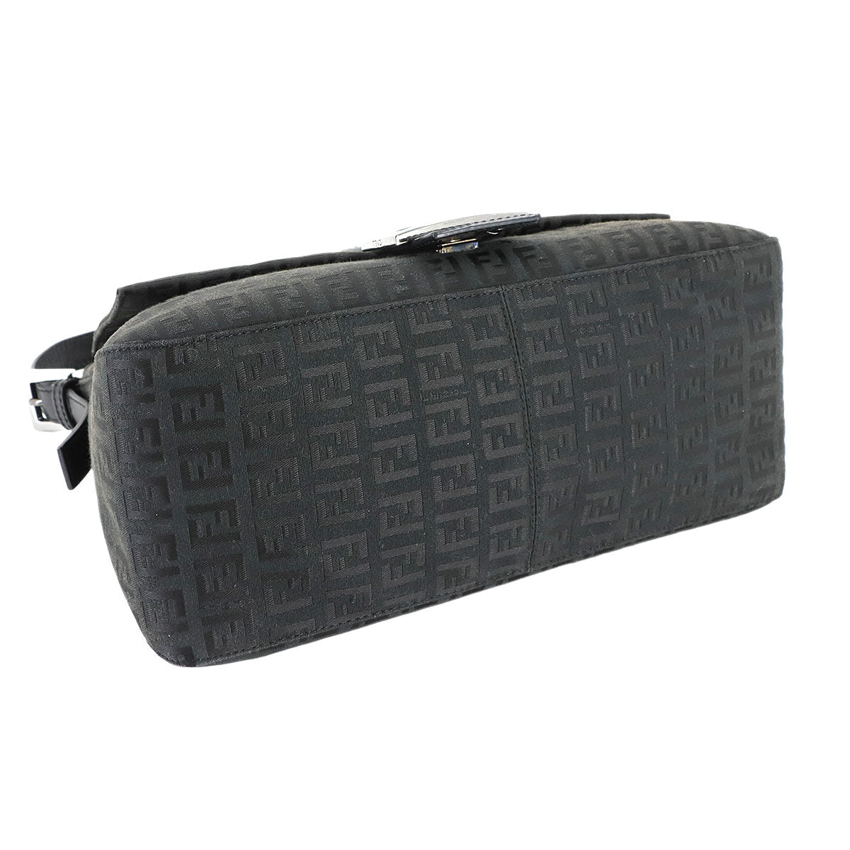 Zucchino Mamma Baguette Shoulder Bag Canvas Black 8BR001