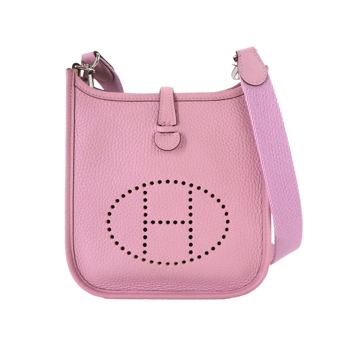 Evelyne Amazone TPM Shoulder Bag Taurillon Clemence Pink