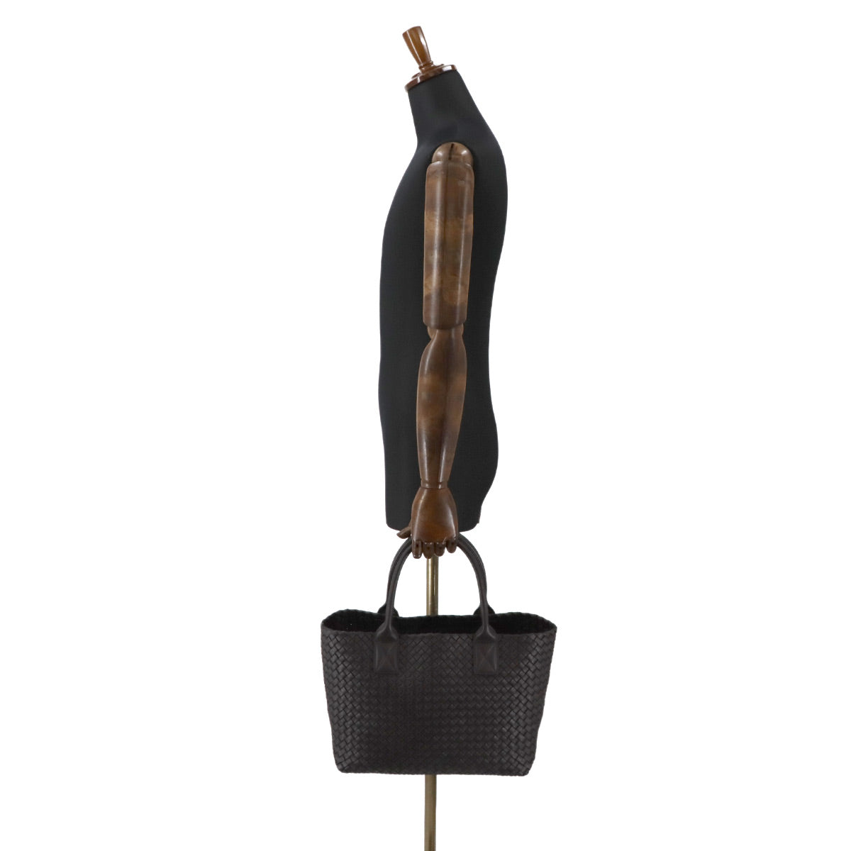 Intrecciato Cabat PM Tote Bag Leather Brown