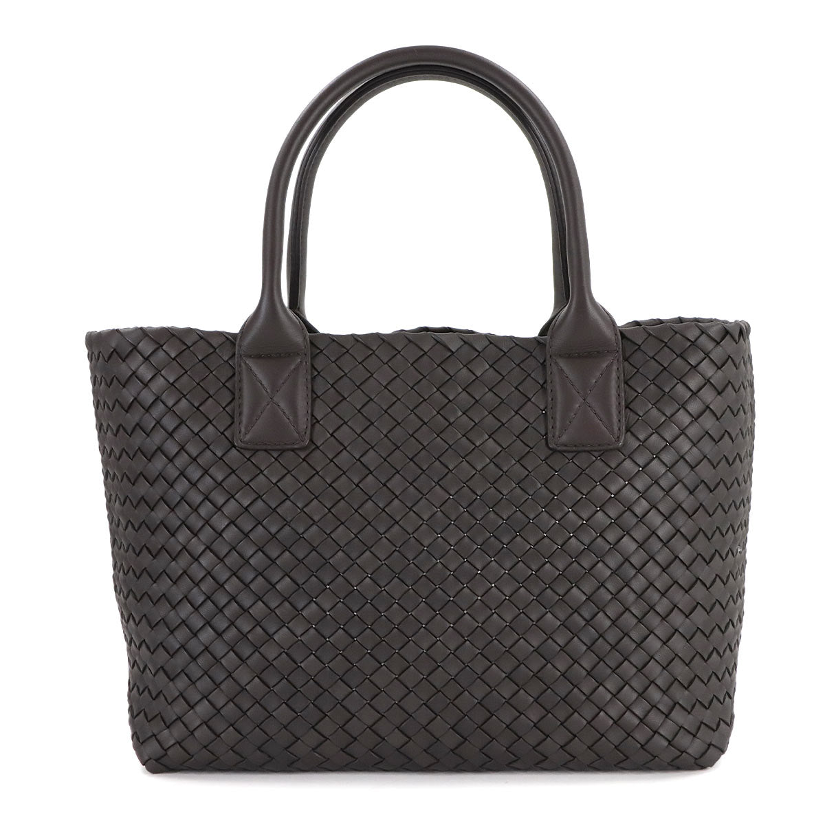 Intrecciato Cabat PM Tote Bag Leather Brown
