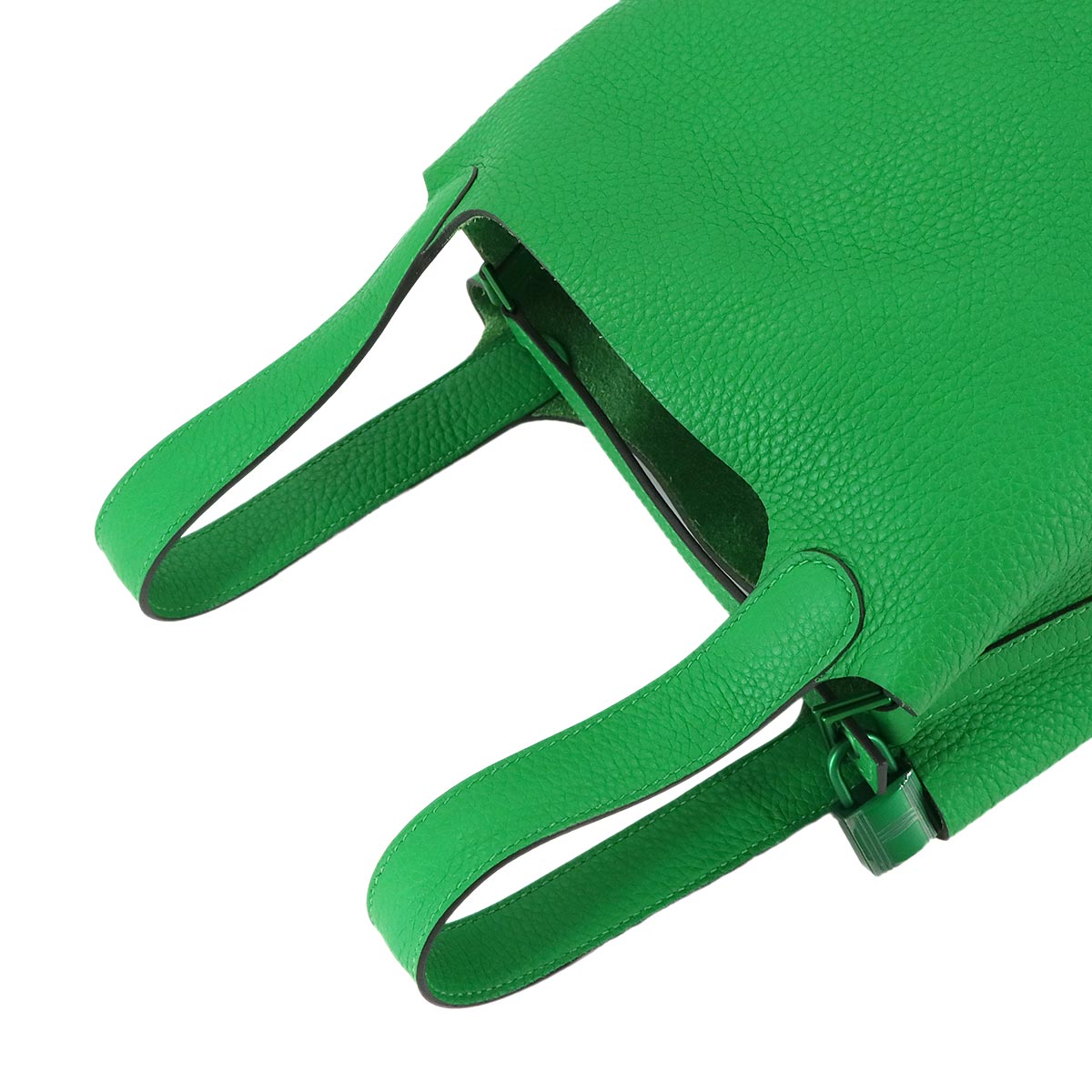 Picotin Lock PM Monochrome So Green Hand Bag Bambou