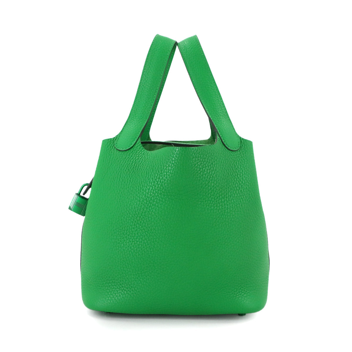 Picotin Lock PM Monochrome So Green Hand Bag Bambou