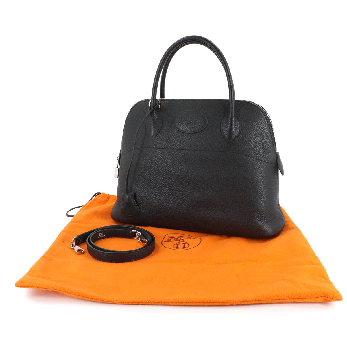 Bolide 31 2way Hand Shoulder Bag Taurillon Clemence Black