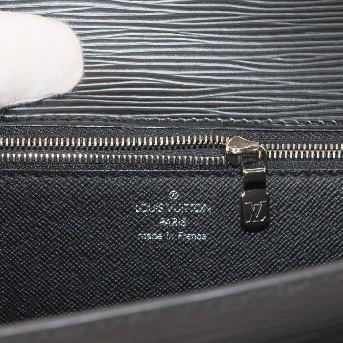 Epi Monceau 2way Hand Shoulder Bag Leather Noir M52792