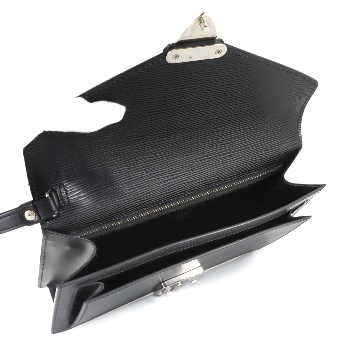 LOUIS VUITTON Epi Pochette Serie Dragonne Clutch Bag Leather M52762