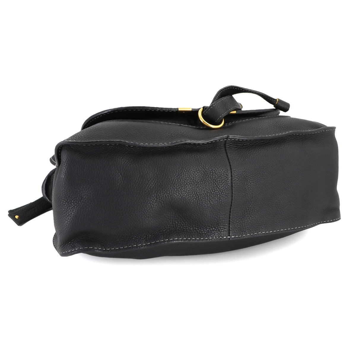 Marcie Hand Shoulder Bag Leather Black Purse