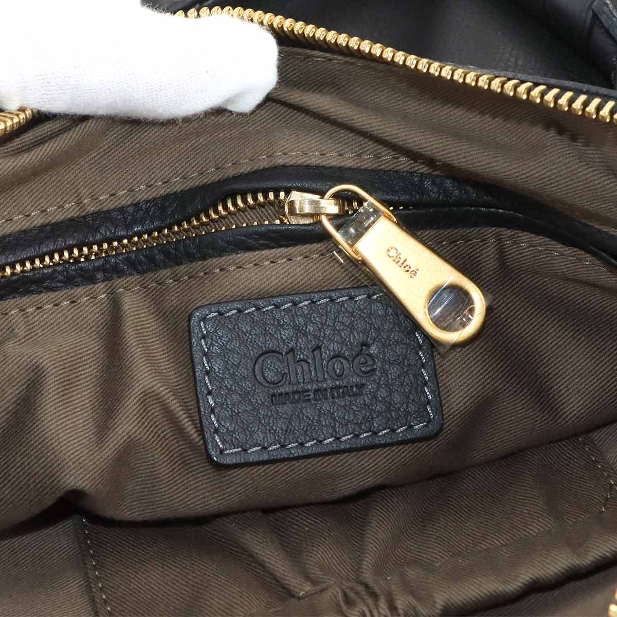 Marcie Hand Shoulder Bag Leather Black Purse