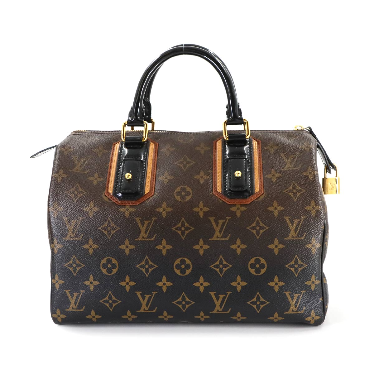 Monogram Mirage Speedy 30 Hand Bag Brown Black M95587