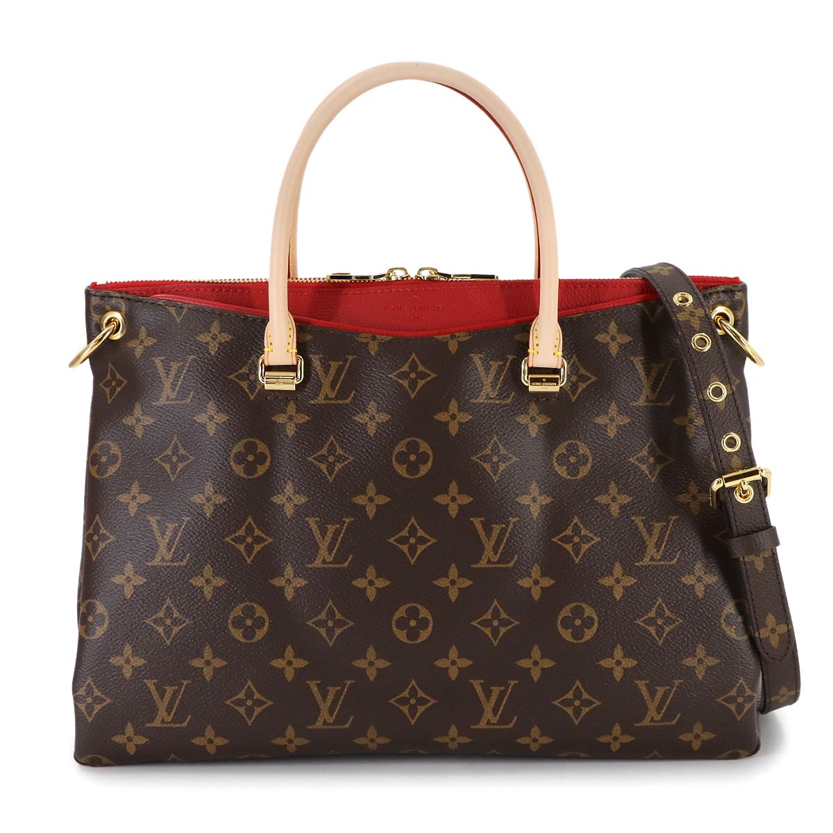 Monogram Palass 2way Hand Shoulder Bag Cerise M41175