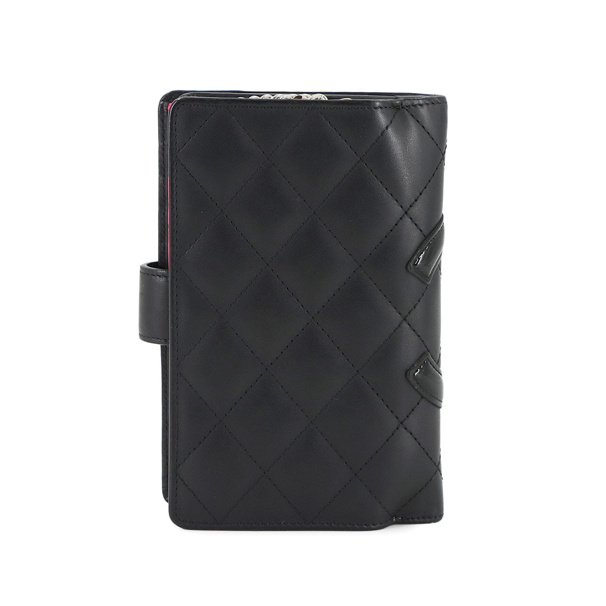 Cambon Line Wallet Leather Enamel Black A50080 Purse