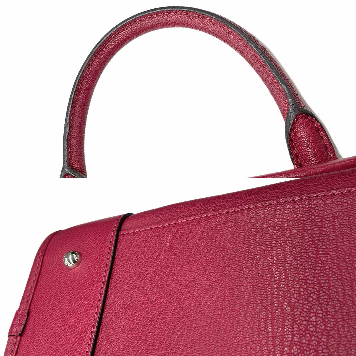 Amazona 28 Hand Bag Leather Red 352.35.A03 Anagram Purse