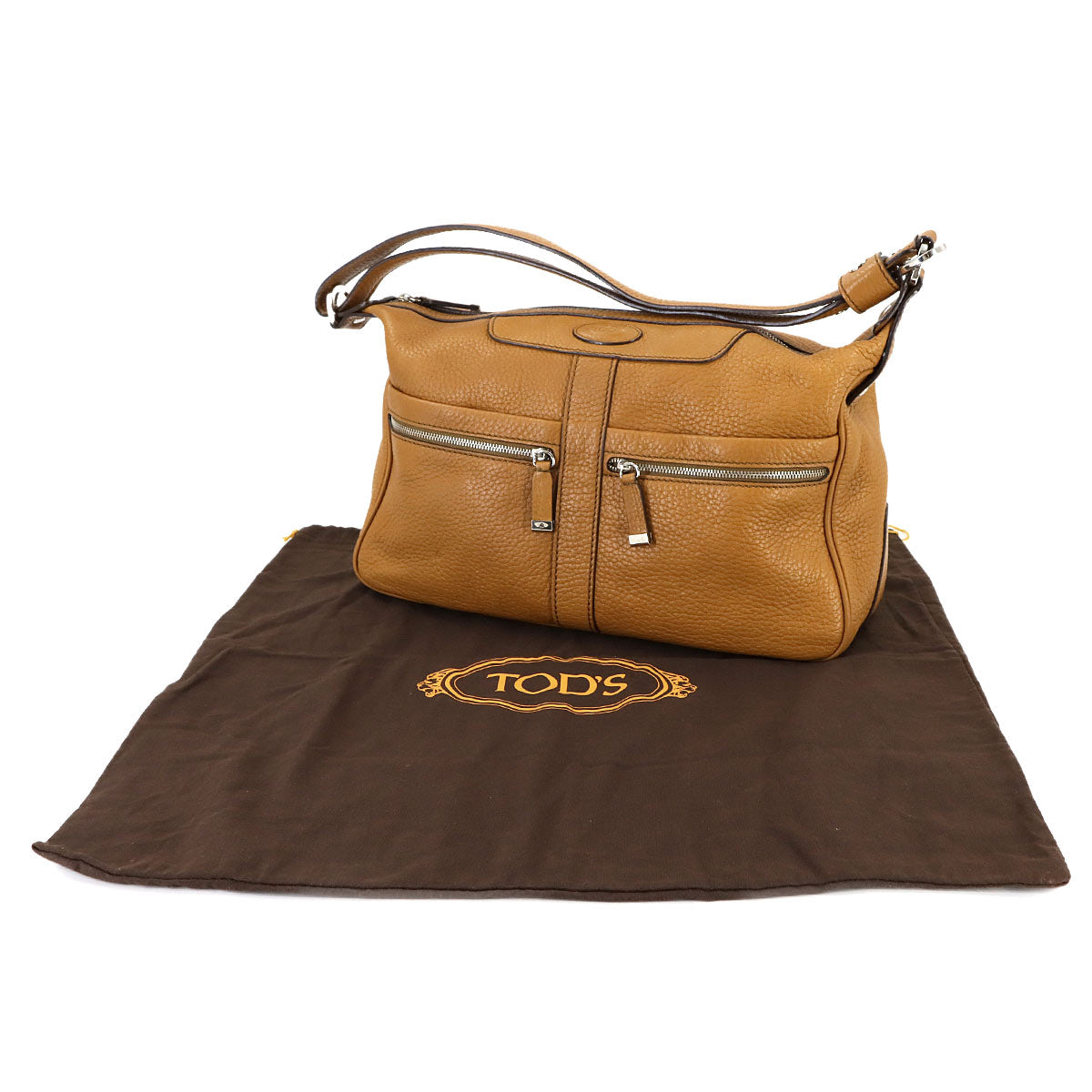 Miky Shoulder Bag Leather Brown Purse