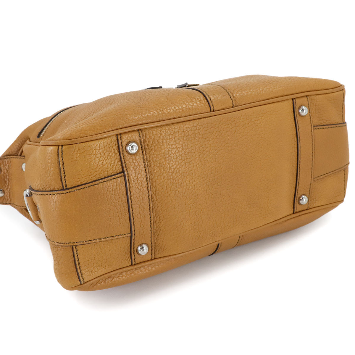 Miky Shoulder Bag Leather Brown Purse