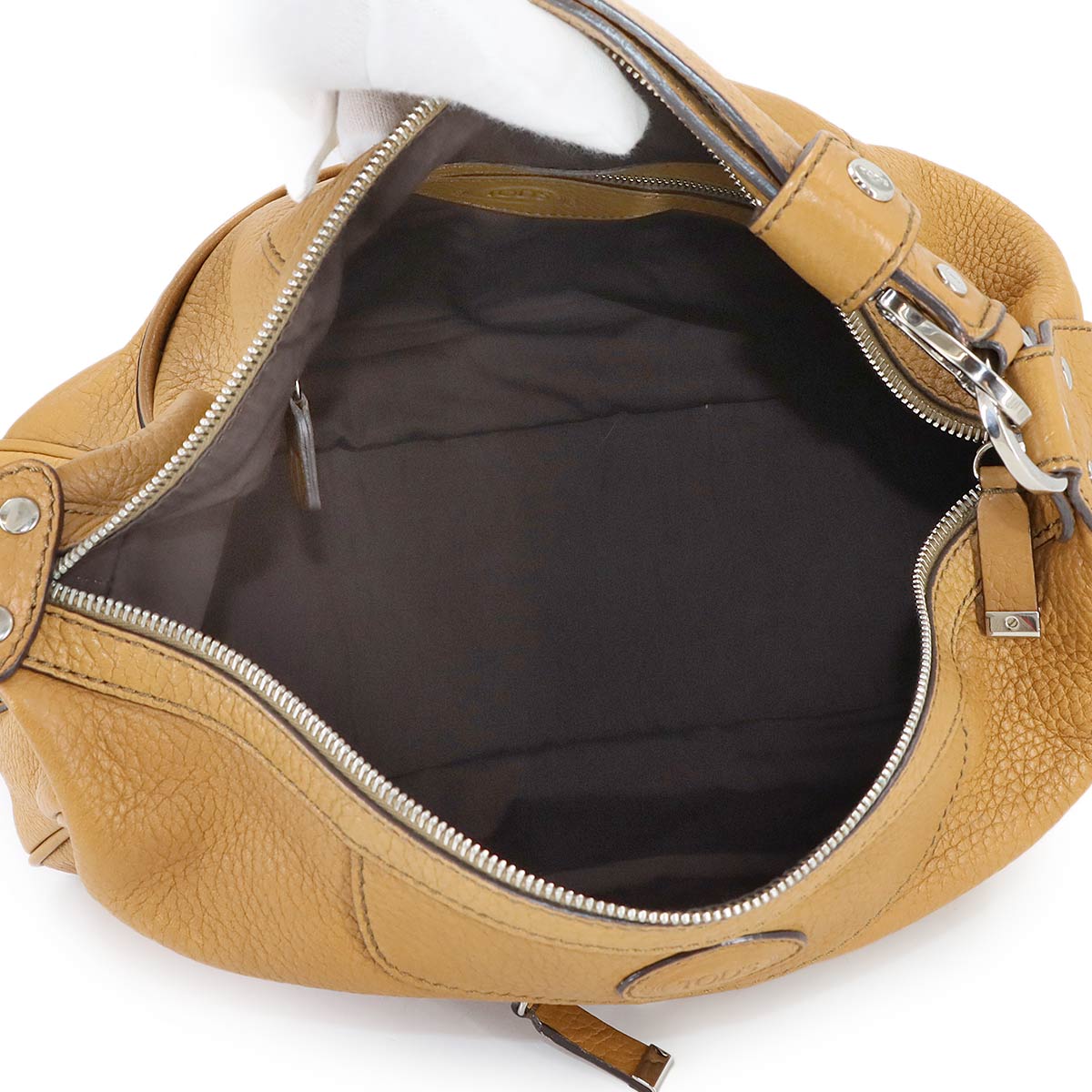 Miky Shoulder Bag Leather Brown Purse