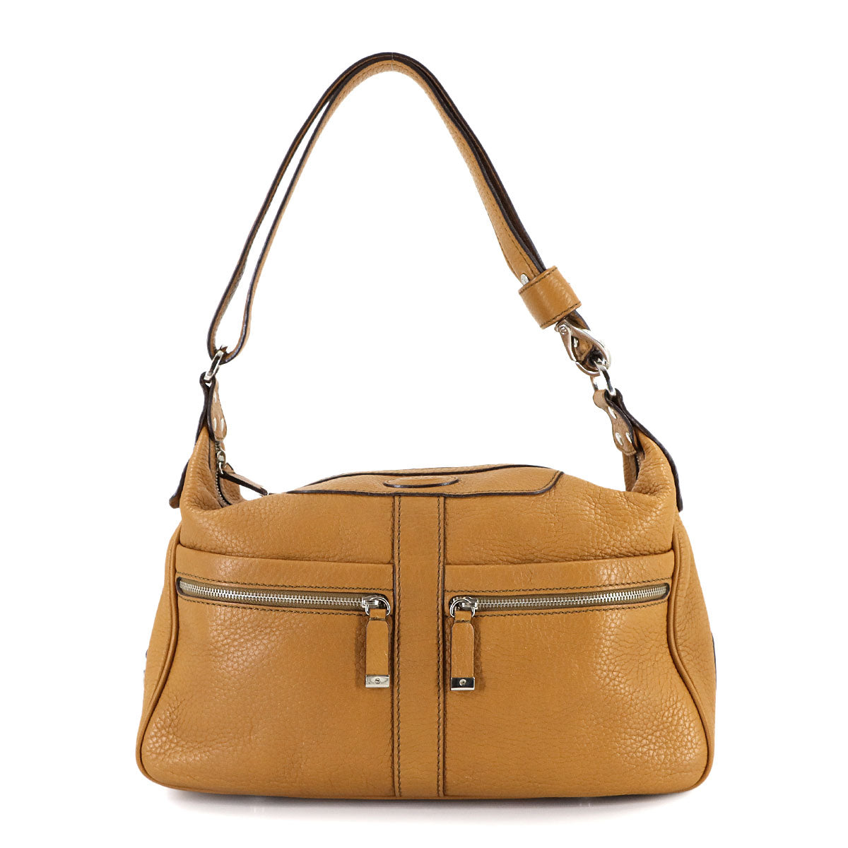 Miky Shoulder Bag Leather Brown Purse