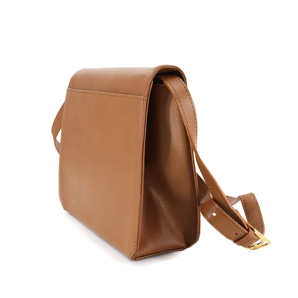 Shoulder Bag Leather Brown Purse